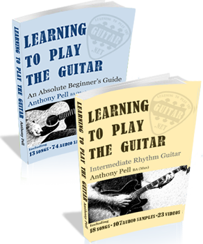 Download Learning To Play The Guitar - An Absolute Beginner's Guide & Intermediate Rhythm Guitar eBook Bundle