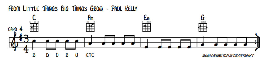 From Little Things Big Things Grow - Paul Kelly