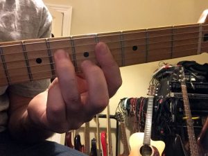 CAGED C/D Chord Shape