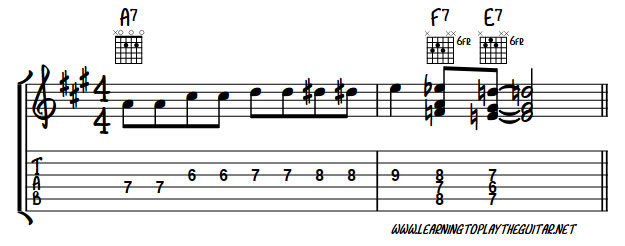 Blues Turnaround Lick 5