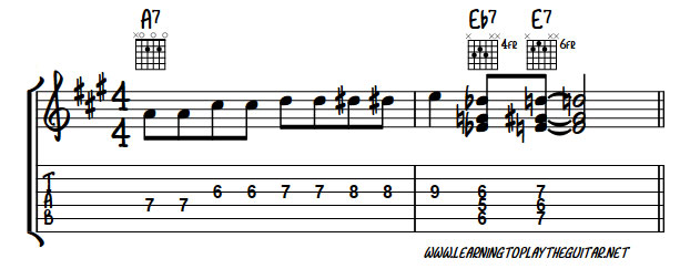 Blues Turnaround Lick 6