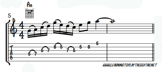 Sexy Solo Hammer Ons & Pull Offs