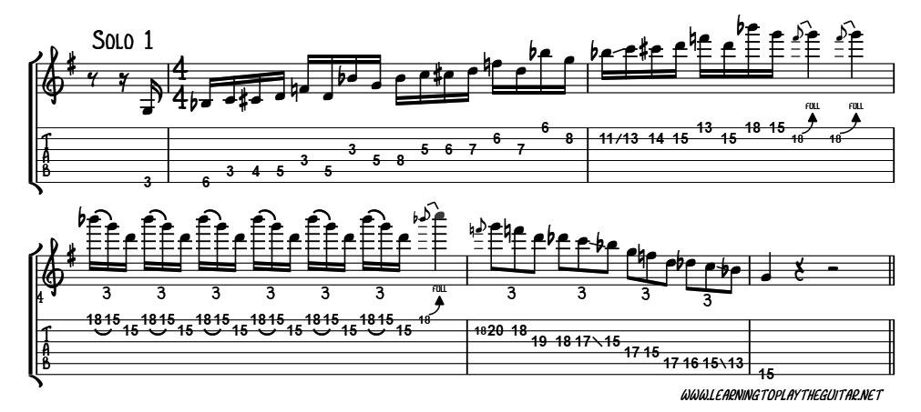 Cult Of Personality Solo 1