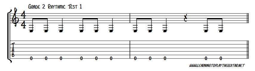 Rockschool Ear Test Rhythmic 1