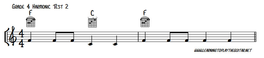 Rockschool Ear Test Grade 4 Harmonic 2